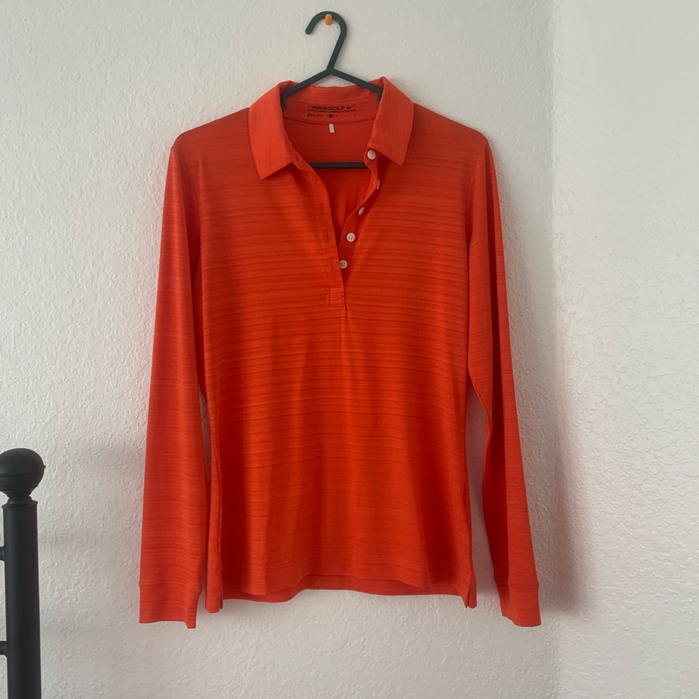 Long sleeve Nike golf shirt